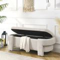 Chenille Upholstered Storage Bench with Turned Legs for Elegant Spaces