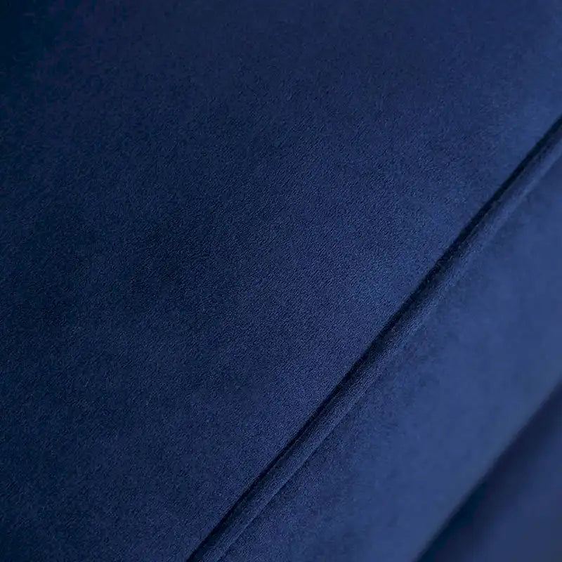 2pc Sofa Loveseat Set, 12 Pillows, Cabriole, Navy Blue Chenille