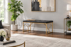 Silver Orchid Loretta Bench