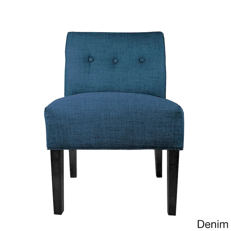 Button Tufted Accent Chair