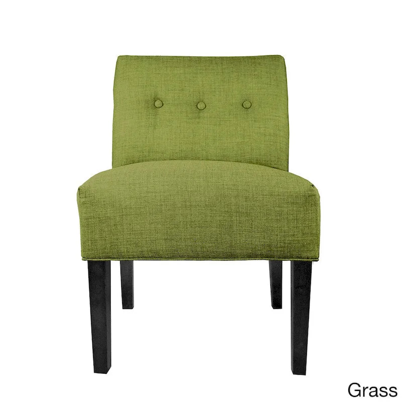 Button Tufted Accent Chair