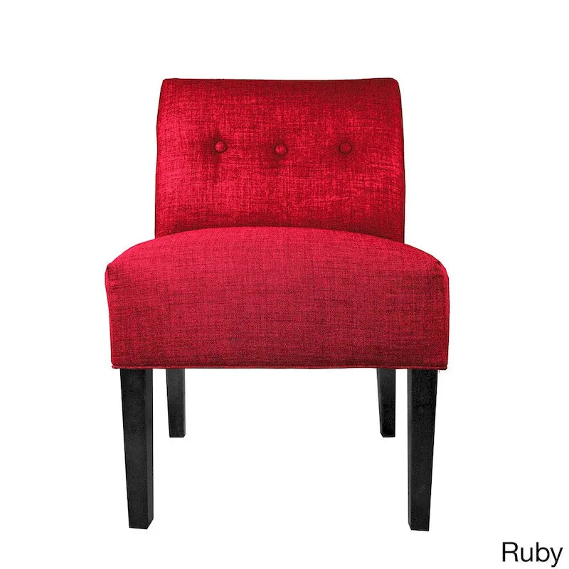 Button Tufted Accent Chair