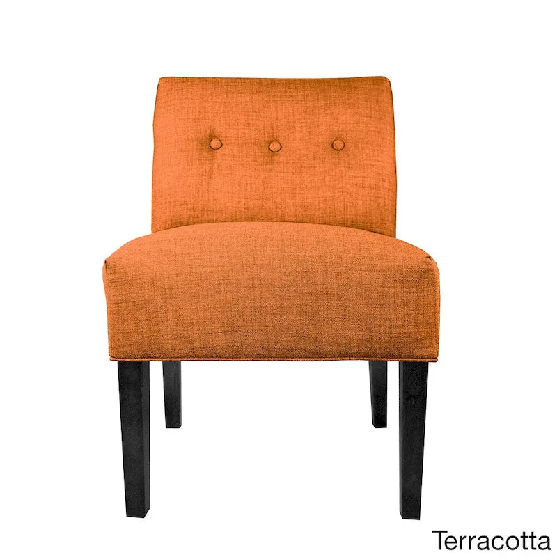 Button Tufted Accent Chair