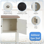 Credenza buffet, mobile contenitore e organizzatore con 4 cassetti