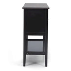 Credenza buffet, mobile contenitore e organizzatore con 4 cassetti