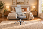 Proline II Breathable White Vertical Mesh Office Manager Chair