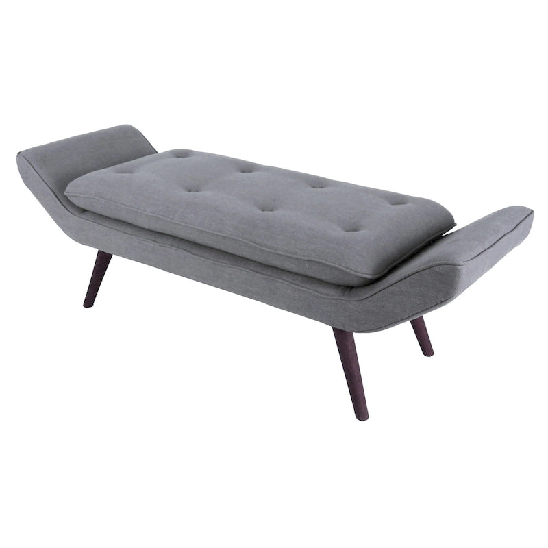 Fabric Tufted Bench