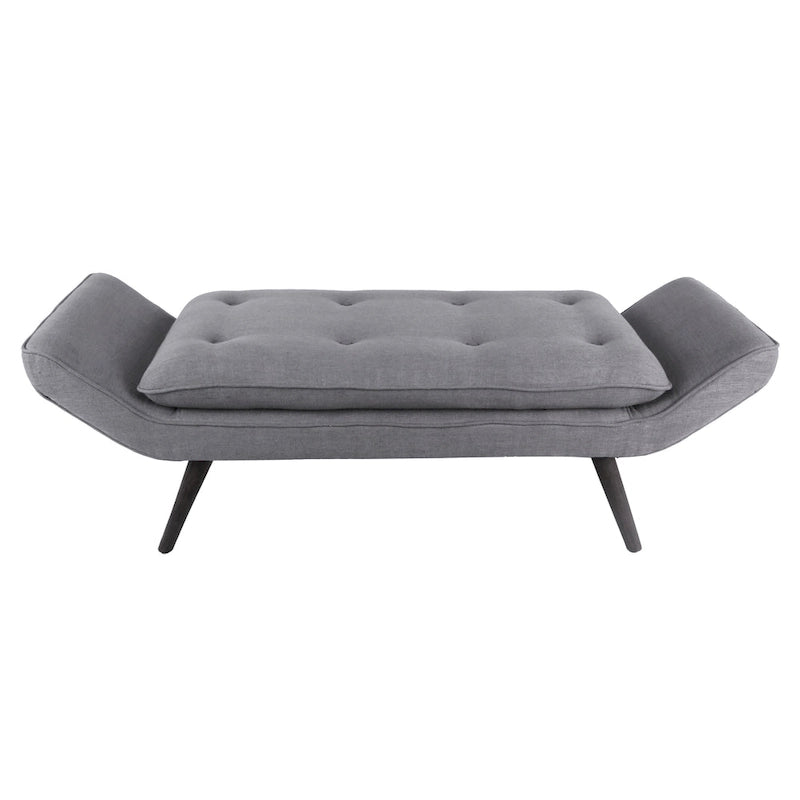 Fabric Tufted Bench