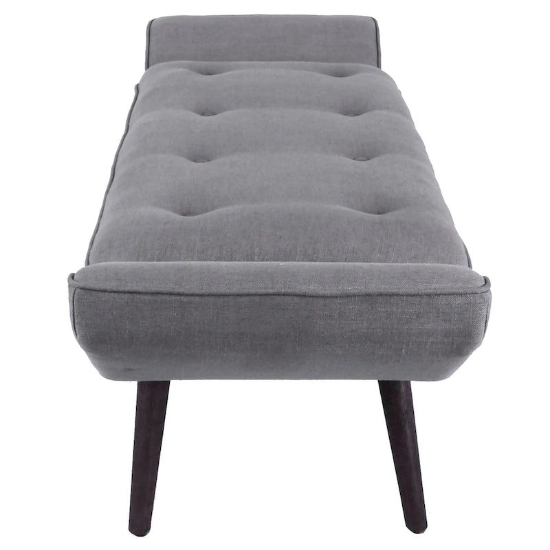 Fabric Tufted Bench