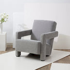 Moderní sametové křeslo - 27 In. W x 35 In. D x 30 In. H - 27Wx35Dx30H