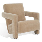 Moderní sametové křeslo - 27 In. W x 35 In. D x 30 In. H - 27Wx35Dx30H