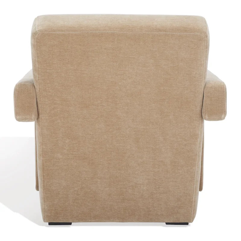 Modern Velvet Accent Chair - 27 In. W x 35 In. D x 30 In. H - 27Wx35Dx30H