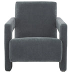 Moderní sametové křeslo - 27 In. W x 35 In. D x 30 In. H - 27Wx35Dx30H