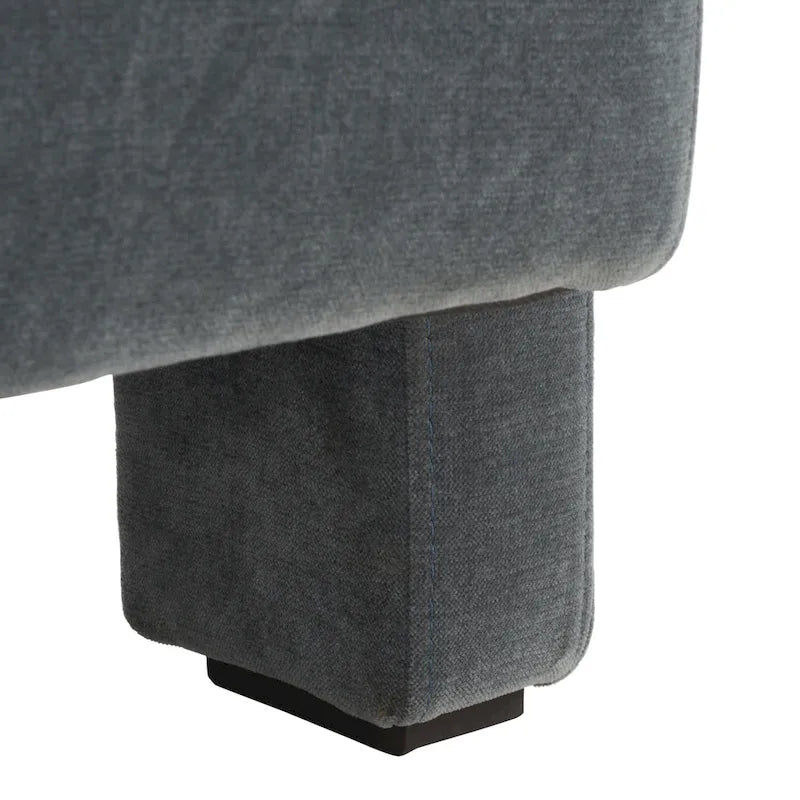 Modern Velvet Accent Chair - 27 In. W x 35 In. D x 30 In. H - 27Wx35Dx30H