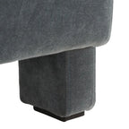 Moderní sametové křeslo - 27 In. W x 35 In. D x 30 In. H - 27Wx35Dx30H