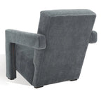 Moderní sametové křeslo - 27 In. W x 35 In. D x 30 In. H - 27Wx35Dx30H