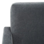 Moderní sametové křeslo - 27 In. W x 35 In. D x 30 In. H - 27Wx35Dx30H