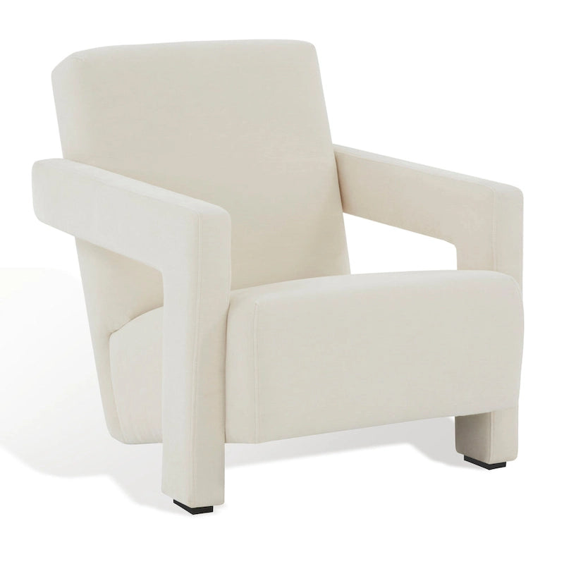 Modern Velvet Accent Chair - 27 In. W x 35 In. D x 30 In. H - 27Wx35Dx30H