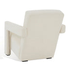 Moderní sametové křeslo - 27 In. W x 35 In. D x 30 In. H - 27Wx35Dx30H