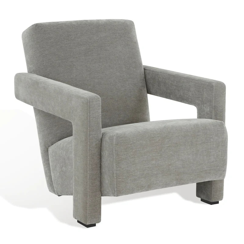 Modern Velvet Accent Chair - 27 In. W x 35 In. D x 30 In. H - 27Wx35Dx30H