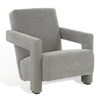 Moderní sametové křeslo - 27 In. W x 35 In. D x 30 In. H - 27Wx35Dx30H