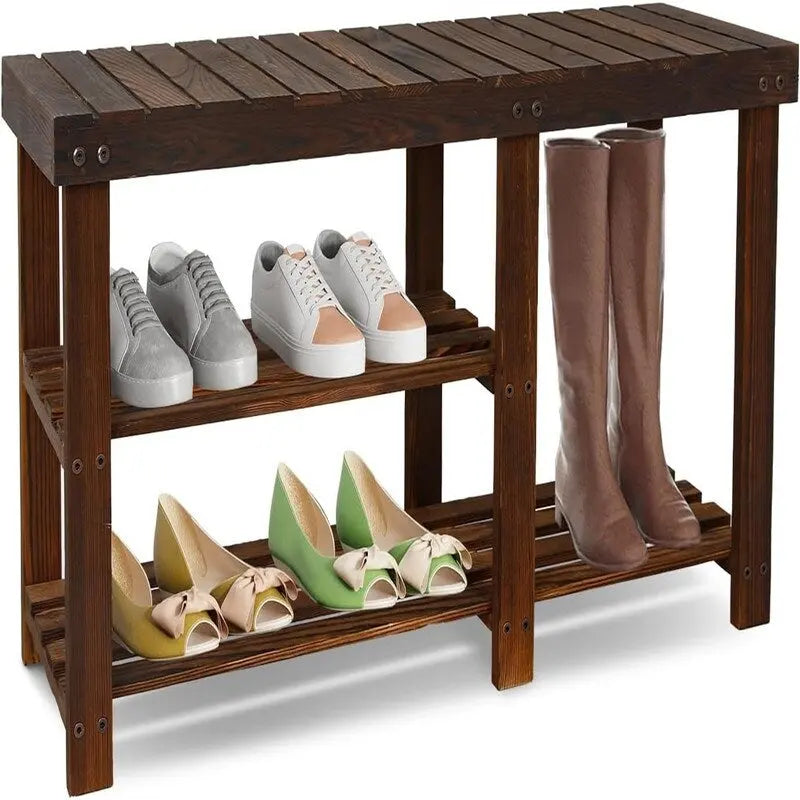 Shoe Rack Bench for Entryway
