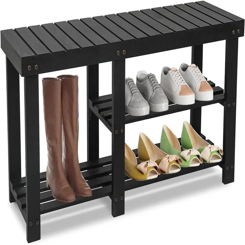 Shoe Rack Bench for Entryway