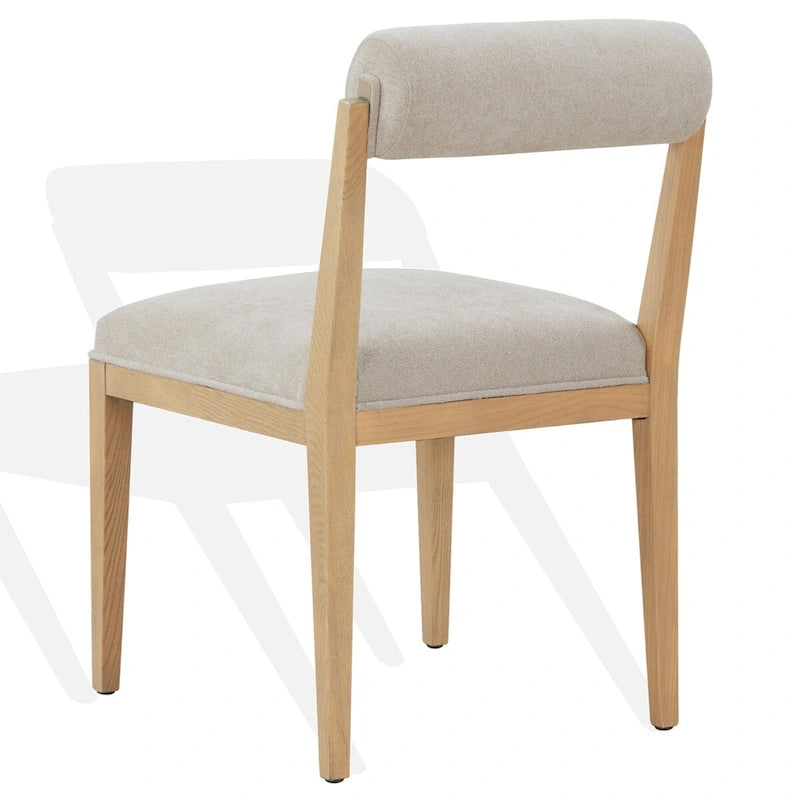 Rolled Back 20-inch Dining Chair - 20Wx25Dx33H